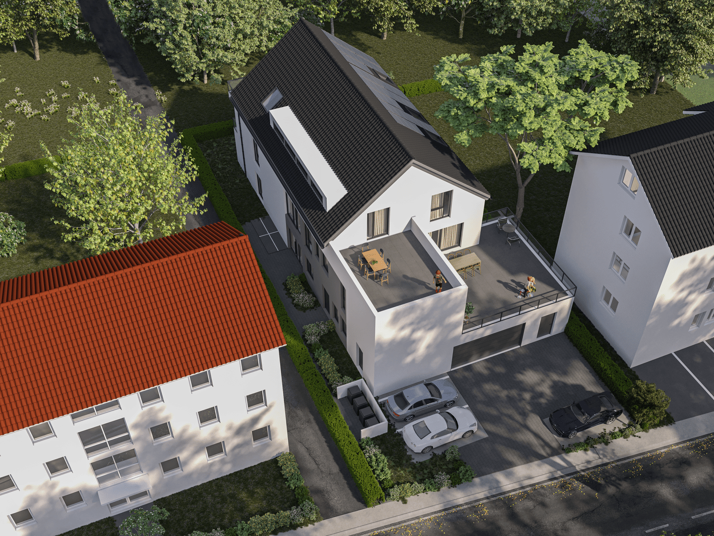 Ideales Penthouse in Bielefeld Brake – 83,5 m²,zentrale Lage, moderne Technik, Eigentumswohnung, 3,5 ZKB, montl. Rate: 1350€ – Bielefeld – Vorschaubild 5