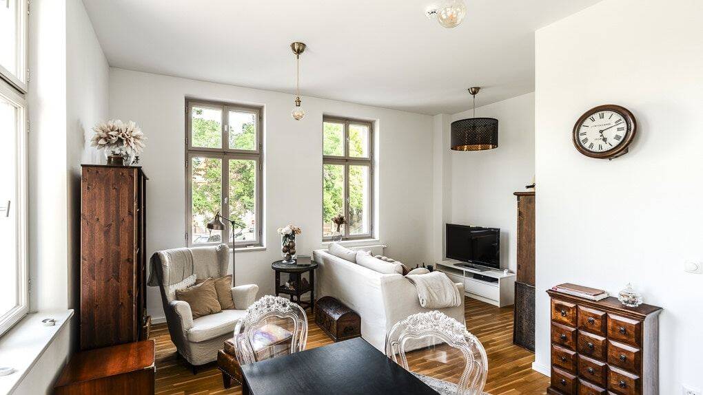 Historischer Charme trifft modernen Wohnkomfort - Attraktive 3-Zimmer-Wohnung mit Balkon an der Havelbucht – Potsdam – Vorschaubild 3