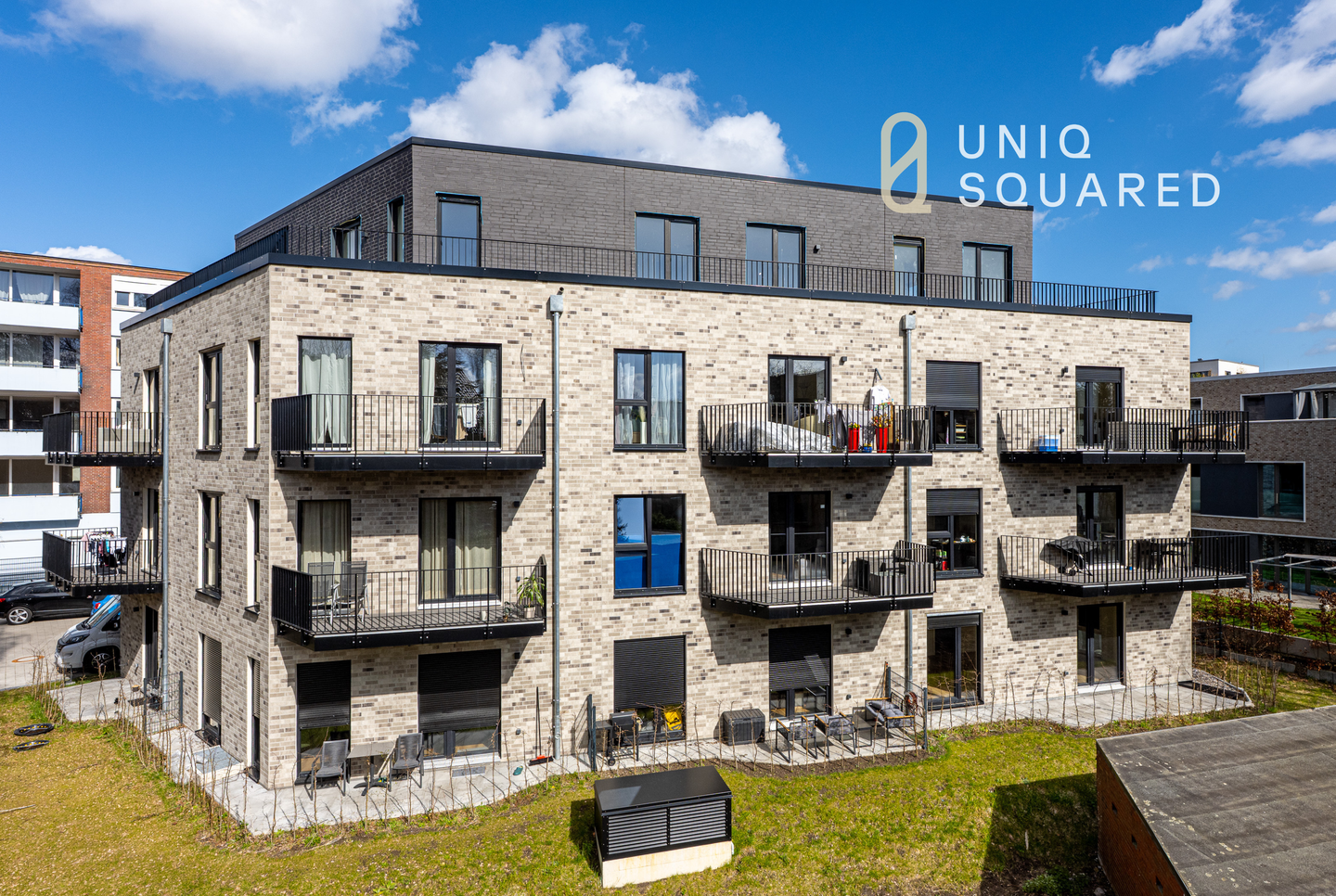 Stilvolle Wohnung mit sonnigem Balkon in ruhiger Innenhoflage – Hamburg – Bild 1 von 9