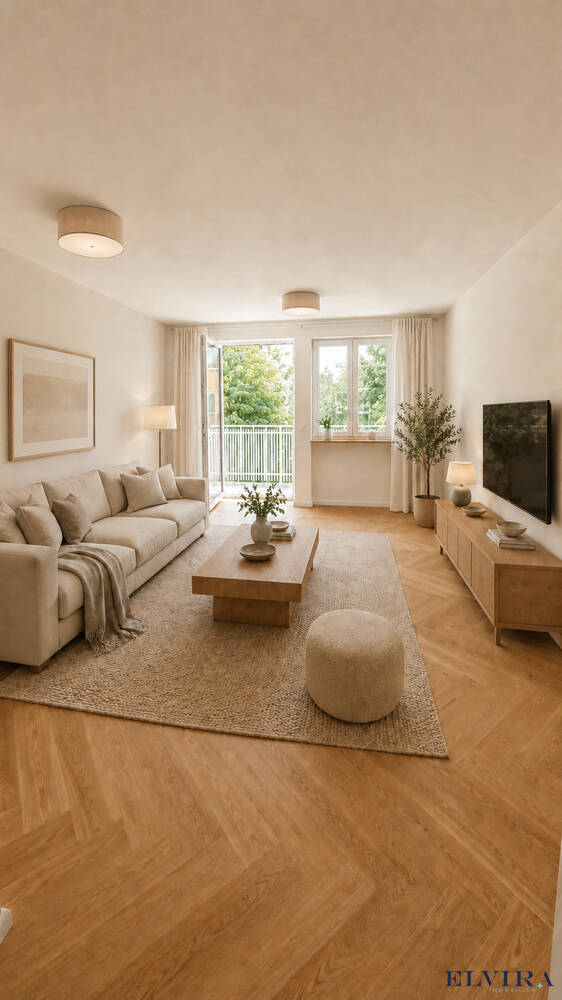 ELVIRA - Schwabing-West BESTLAGE schöne 3-Zimmer-Wohnung mit Balkon und Lift, vollständig renoviert – München – Vorschaubild 2