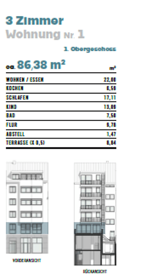 Zentral, großzügig und mit Terrasse – 3-Zimmer-Wohnung im Belgischen Viertel! – 50672 Köln – Vorschaubild 2