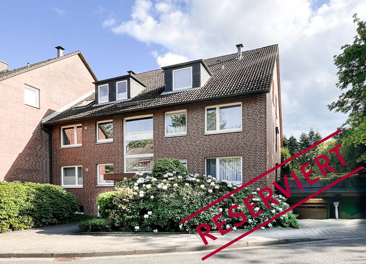 RESERVIERT: Großzügige 3-Zimmer-Wohnung in gepflegter Wohnanlage – 22559 Hamburg – Bild 1 von 9
