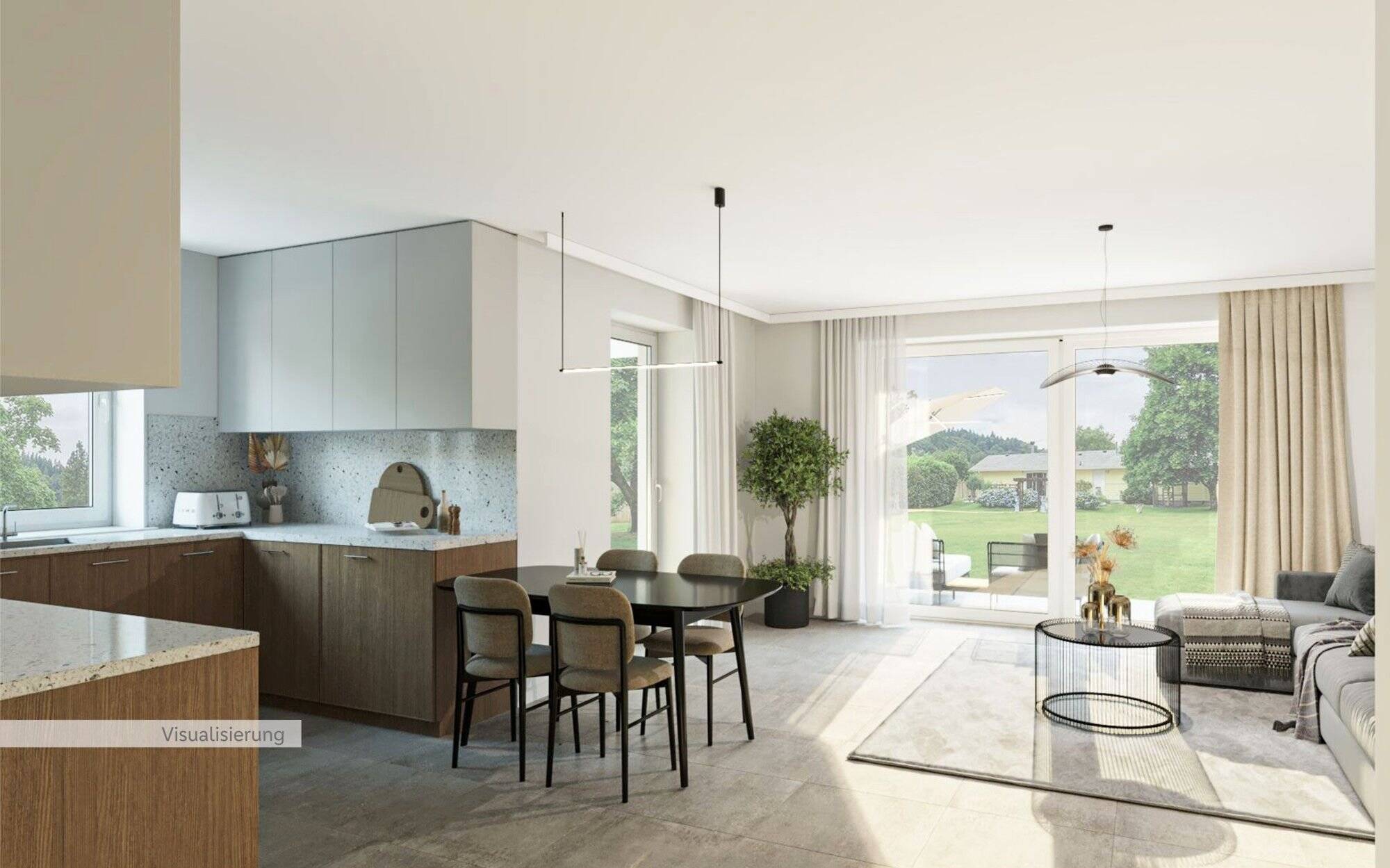 Ebenerdig Wohnen! Neubauwohnung mit stimmigen Gesamtkonzept – Westerkappeln – Bild 1 von 1
