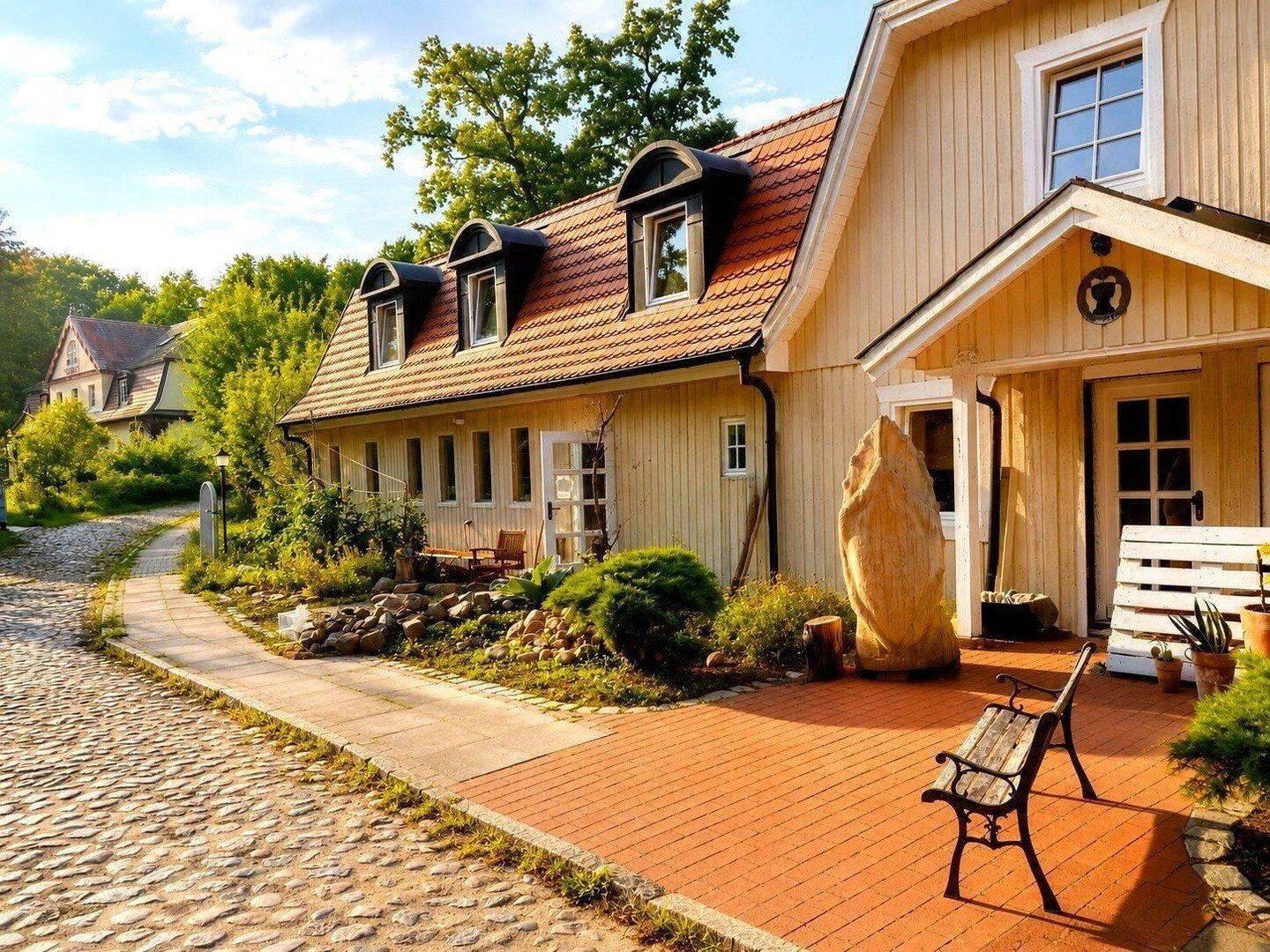 Seegut Blaue Blume - Herrenhaus, Wohnhaus & See in der Uckermark – Boitzenburger Land – Vorschaubild 3