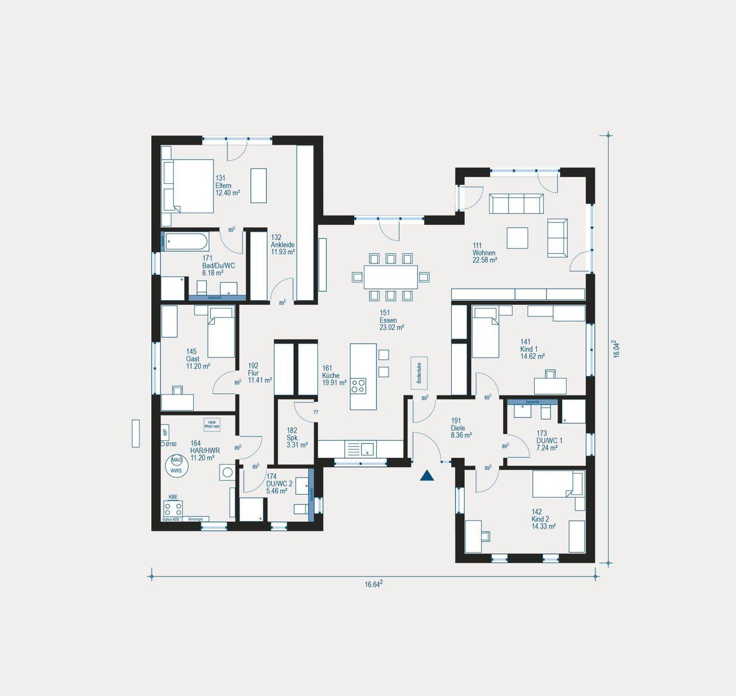 Bungalow in Karlshuld inklusive Baugrundstück – Karlshuld – Vorschaubild 6
