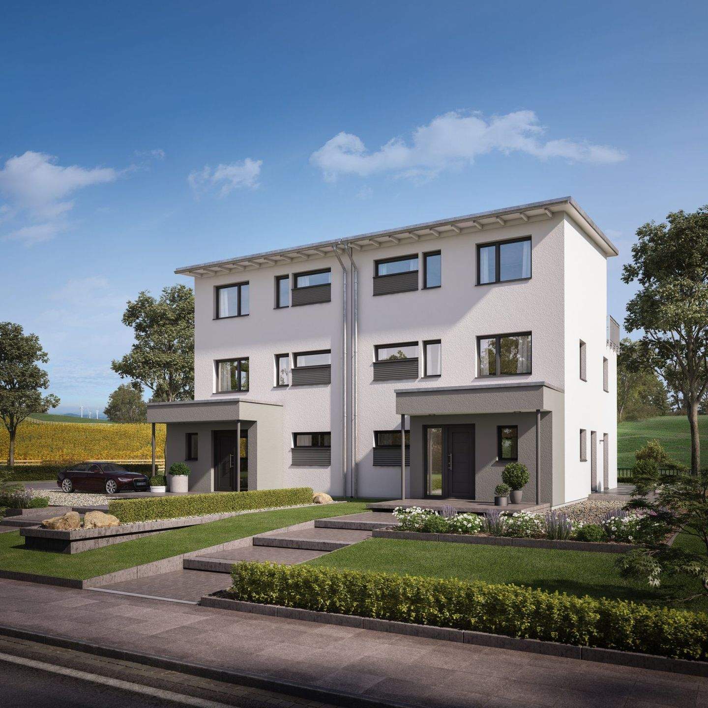 Platz für Kinderlachen: Familienfreundliche Doppelhaushälfte mit eigenem Grundstück – Solingen – Bild 1 von 5