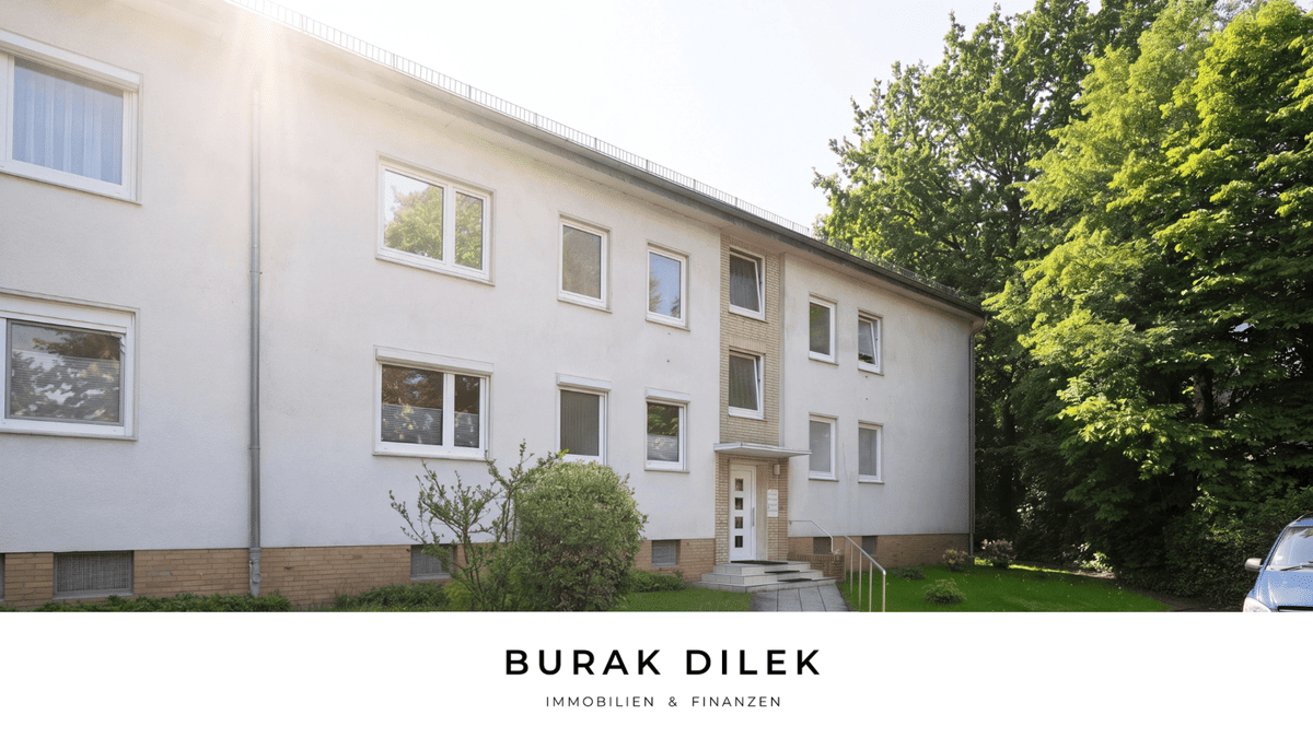 Modernisierte 3-Zimmer-Wohnung mit Garage & zusätzlichem Raum als Homeoffice oder Gästezimmer – 28759 Bremen – Bild 1 von 9