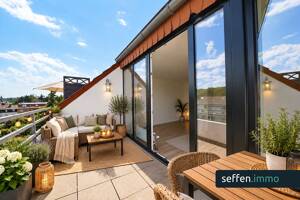 Wohnen auf zwei Ebenen! Helle Maisonettewohnung mit Balkon und Garage in Köln-Mengenich