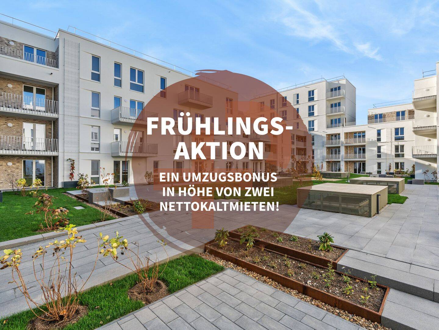 Exklusiver Einrichtungszuschuss bei Einzug in Höhe von 2 Nettokaltmieten!: 3-Zimmer Neubauwohnung