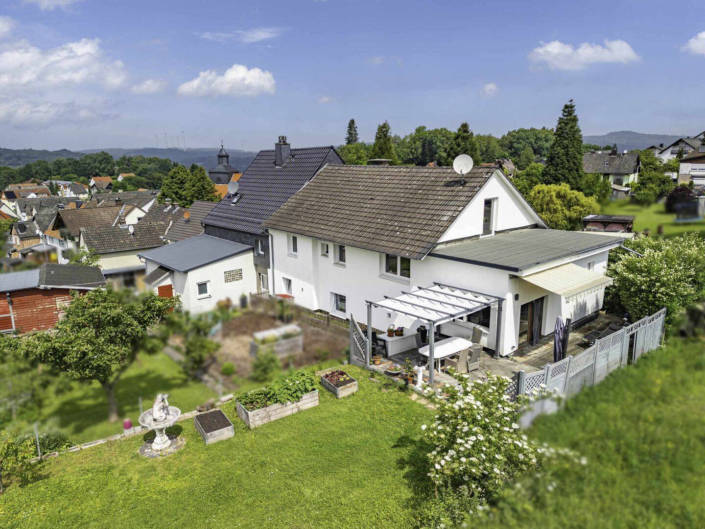 Doppelhaushälfte im Grünen - Wald, Wiesen und Weitblick in Großalmerode – Großalmerode – Vorschaubild 4