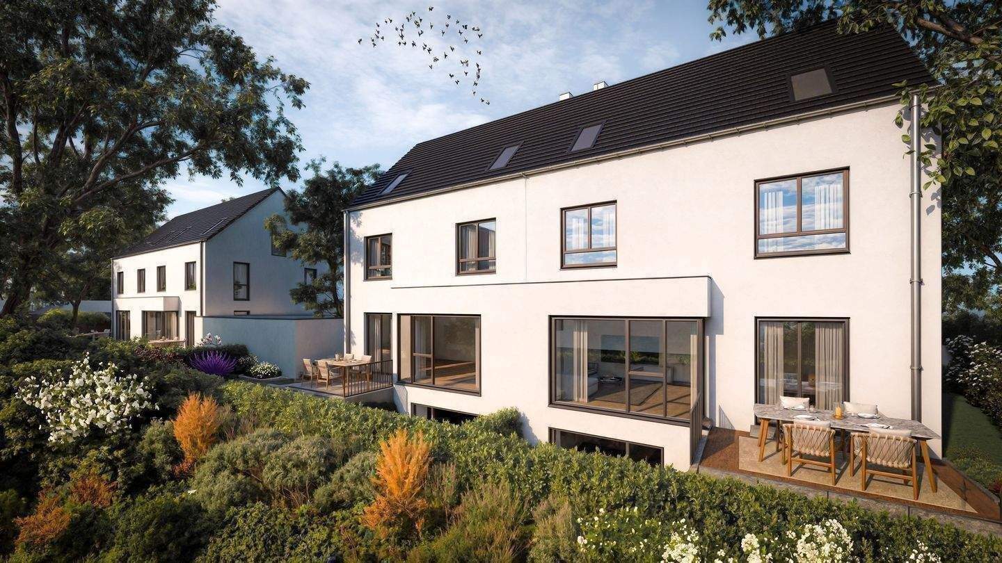 Ihr Eigenheim in der Stadt : geräumige Doppelhaushälften mit Garten in Prüfening zur Auswahl - individuelle Innenaufteilung und Ausstattung möglich – Regensburg – Bild 1 von 9