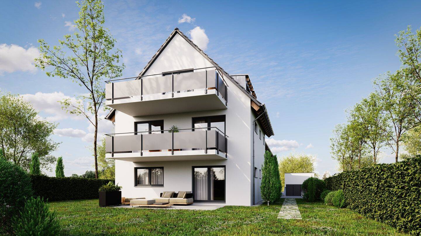 Attraktive Neubau-Wohnung in Moosach: Elegante 2-Zimmer-Einheit mit Garten – München – Vorschaubild 3