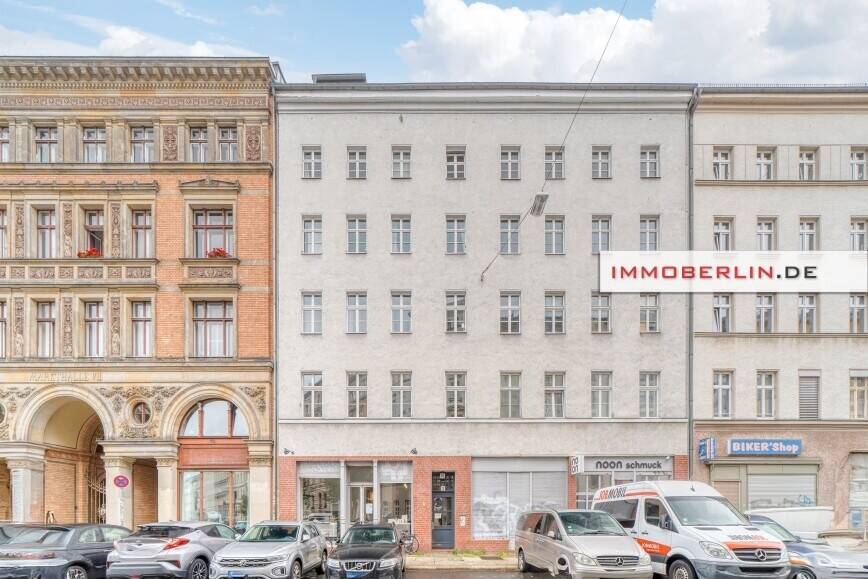 IMMOBERLIN.DE - Raumstarke gepflegte Altbauwohnung in ruhiger Stadtlage nahe dem Engelbecken