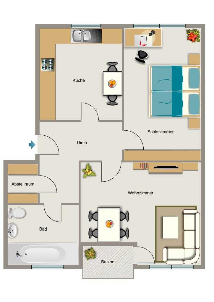 Im besten Alter eine passende Wohnung bei VIVAWEST. – Gelsenkirchen – Vorschaubild 2