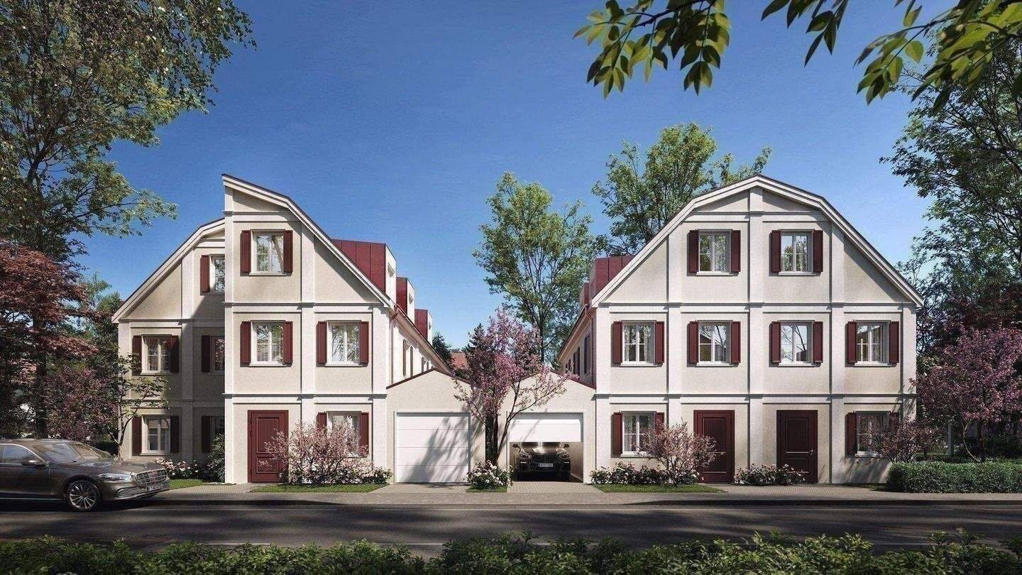 NEUBAU Exklusive Villenhälften in klassischer Architektur in Top-Lage I 50 % VERKAUFT – München – Vorschaubild 3