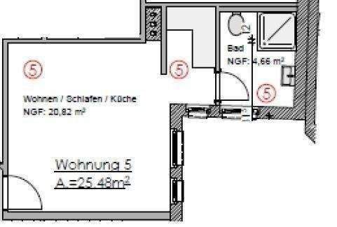 1-Zimmer Wohnung in Jena-West – Jena – Vorschaubild 5