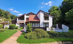 Großzügige Maisonettewohnung mit Balkon, Terrasse & direkter Waldrandlage! – 66133 Saarbrücken – Vorschaubild 2