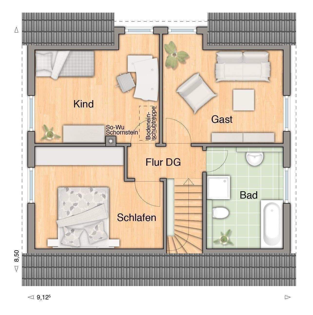 Haus am Stadtrand mit schönem Grundstück – Spremberg – Vorschaubild 6