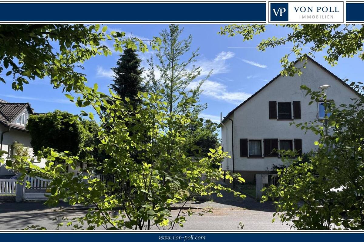 Modernisierte 3-Zimmer Doppelhaushälfte mit Garage und großem Garten - Die Alternative zur Wohnung – 63071 Offenbach am Main – Bild 1 von 9