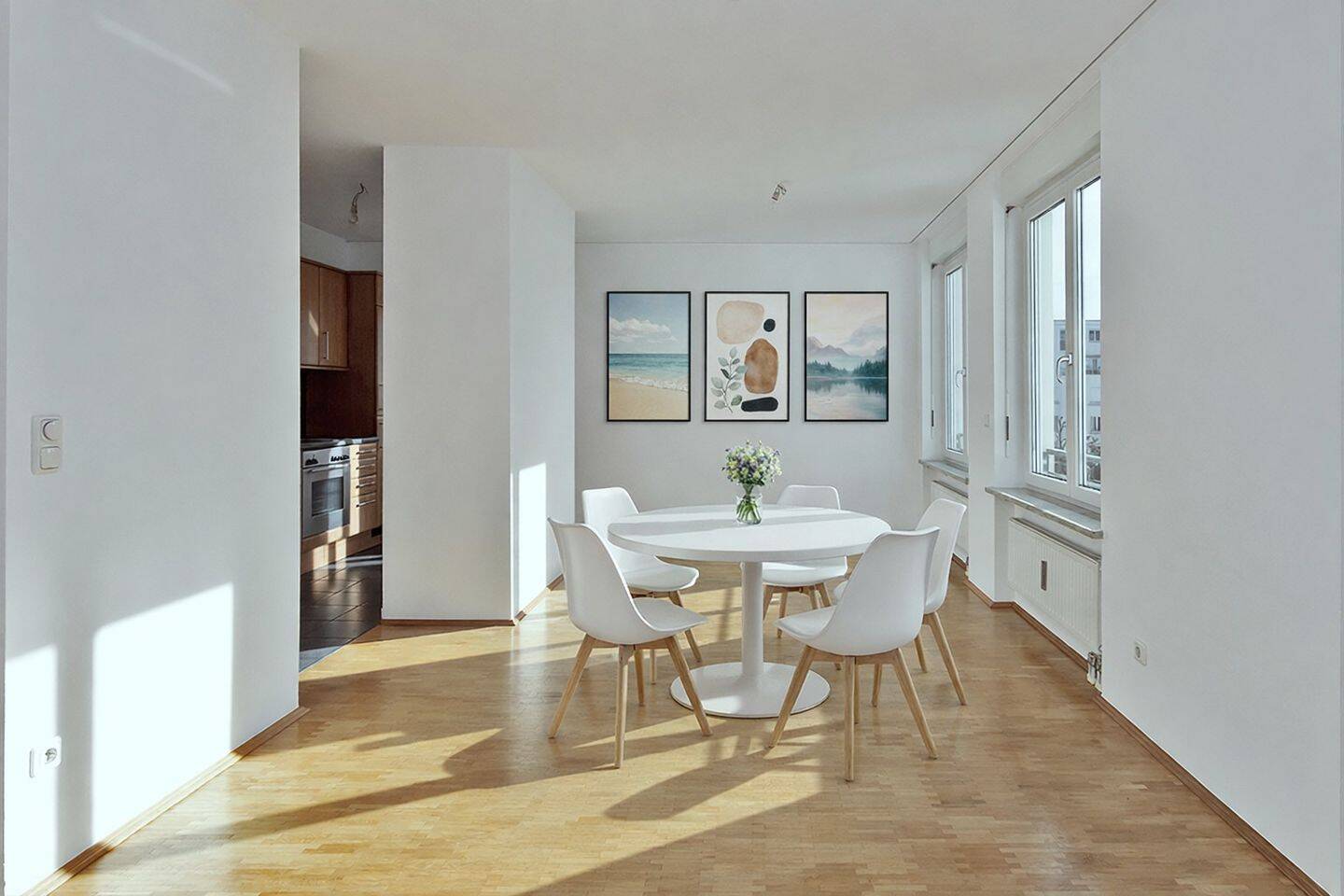 Helle, ruhige 3,5-Zimmer-Wohnung in bester Lage von Schwabing-West – München – Vorschaubild 5