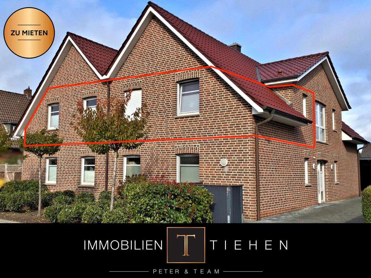 Zeit für etwas Neues: Moderne Obergeschosswohnung mit Einbauküche in Meppen-Kuhweide!