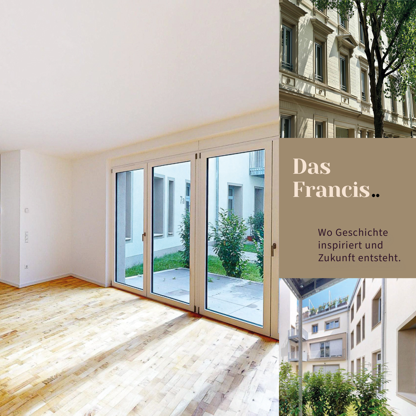 Altbau-Charme auf Neubauniveau: Entdecke deine 3-Zimmer-Wohnung mit Terrasse