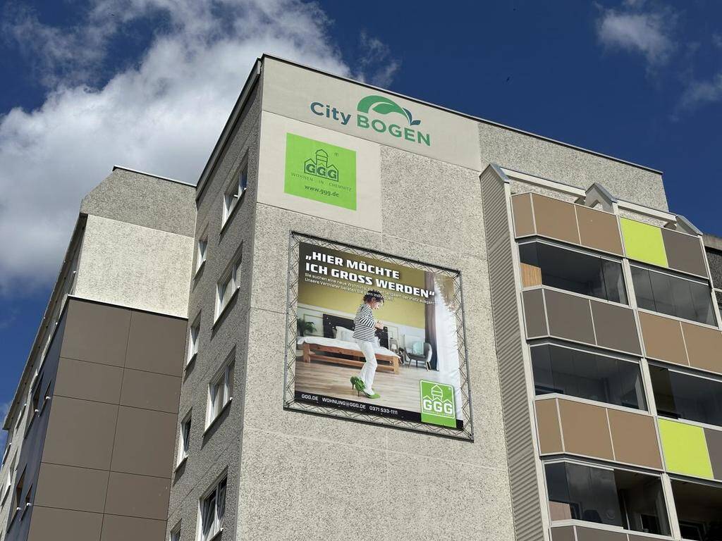 Zentral gelegene 3-Zimmer-Wohnung mit Balkon – Chemnitz – Vorschaubild 5