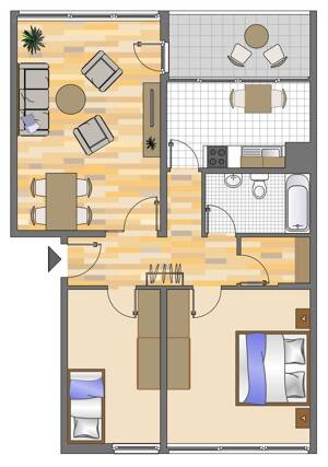 Bald frei! 3-Zimmer-Wohnung in Gelsenkirchen Hassel – 45896 Gelsenkirchen – Vorschaubild 7
