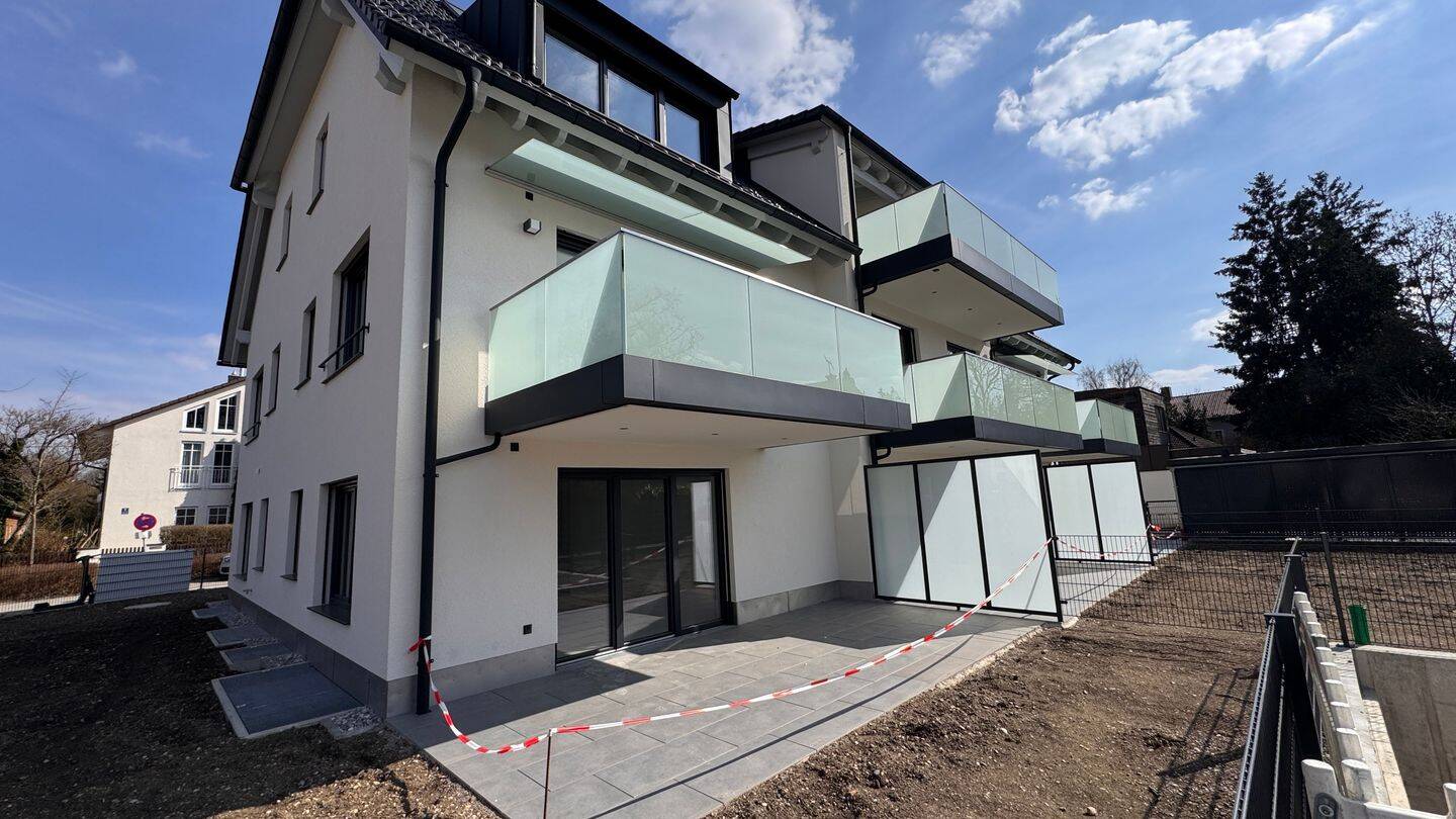 Gartenwohnung mit Hobbyraum in Toplage von Untermenzing - neu, modern und großzügig