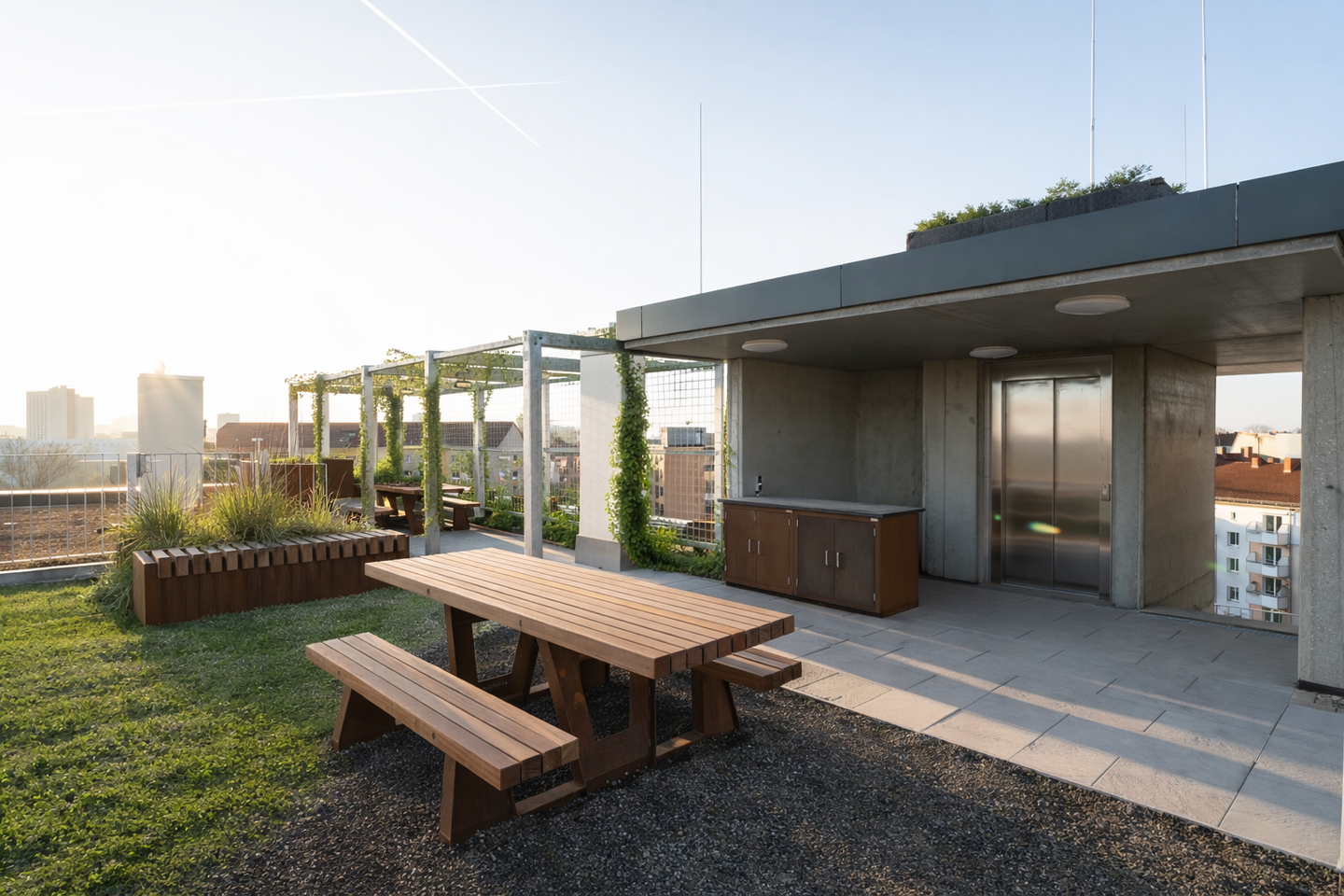 Ankommen, wohlfühlen, studieren: Exklusives Design-Apartment |möbliert|Fahrstuhl |Unilage|Dachgarten – Magdeburg – Vorschaubild 8