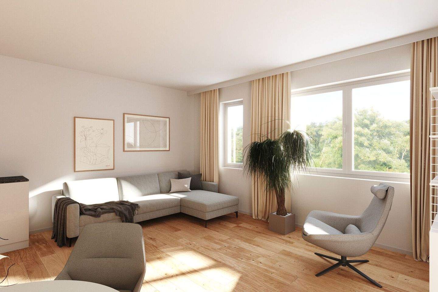FiLaGo - Residenz Altersgerechte, exklusive 74 m² Erdgeschosswohnung mit Tiefgarage in Toplage – Mainz – Vorschaubild 3