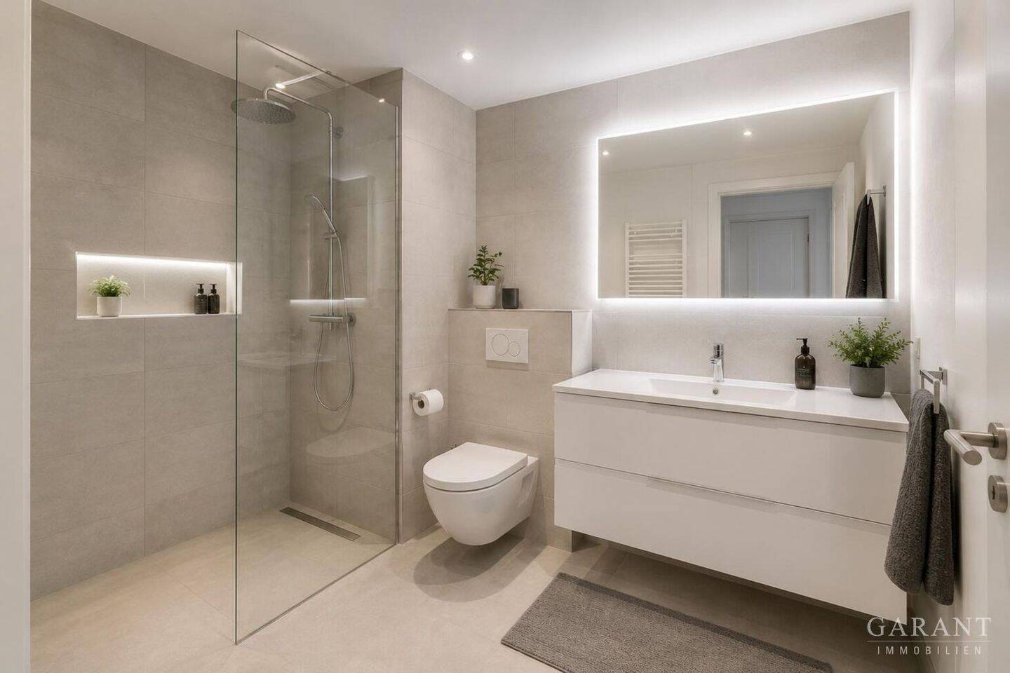 Modernes Wohnglück mit Garten - Exklusive 3 Zimmer-Erdgeschoss-Wohnung in begehrter Lage – Ingolstadt – Vorschaubild 3