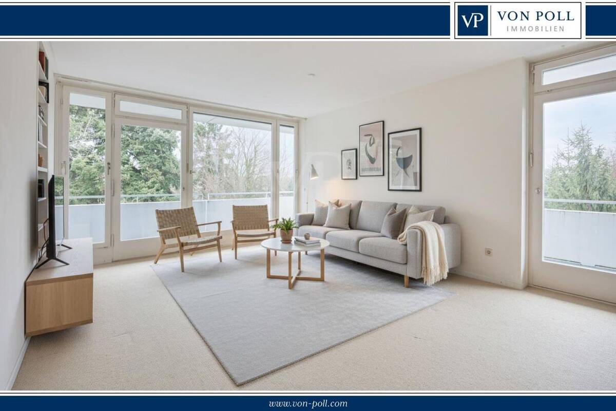Großzügige Wohnung mit Sonnenbalkon – 53177 Bonn – Bild 1 von 9