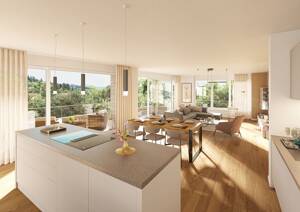 WE Lux 3.3 /// Ihr neues Zuhause in Bestlage - 3-Zimmer-Wohnung mit Balkon in Freiburg-Herdern – 79104 Freiburg im Breisgau – Vorschaubild 5