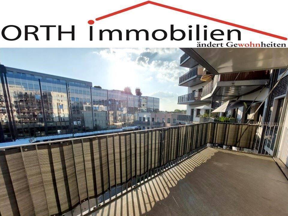 Moderne 2 Zimmer Wohnung mit Sonnenbalkon, Fußbodenheizung, Gäste WC .