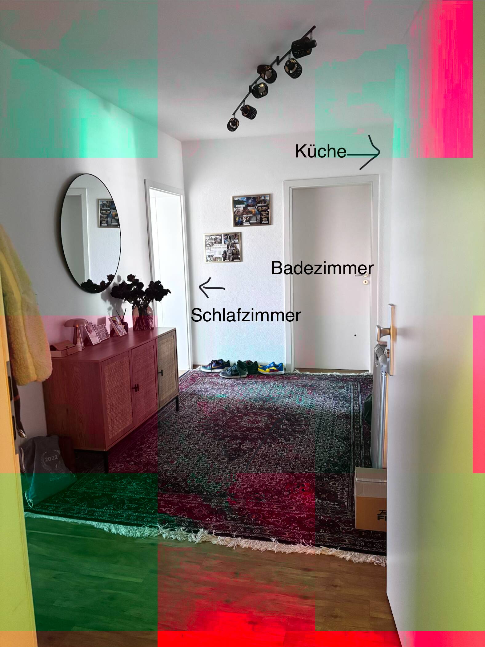 helle, große 3- Zimmer Wohnung – Fulda – Vorschaubild 9