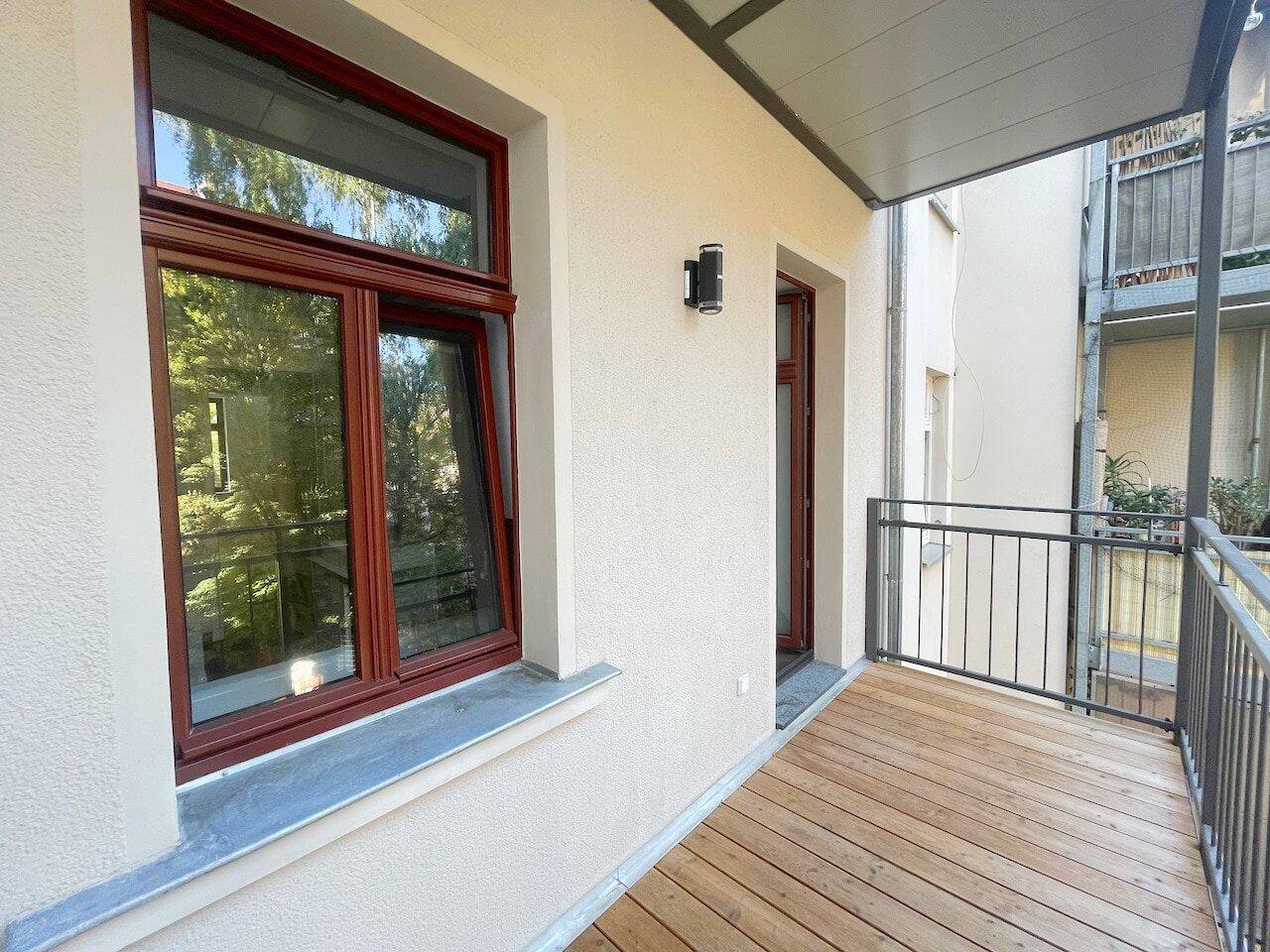 Genial! + Balkon + Lift + dunkles Parkett + Fußbodenheizung + Wanne & Dusche + Übernahme EBK mgl. – Leipzig – Vorschaubild 8