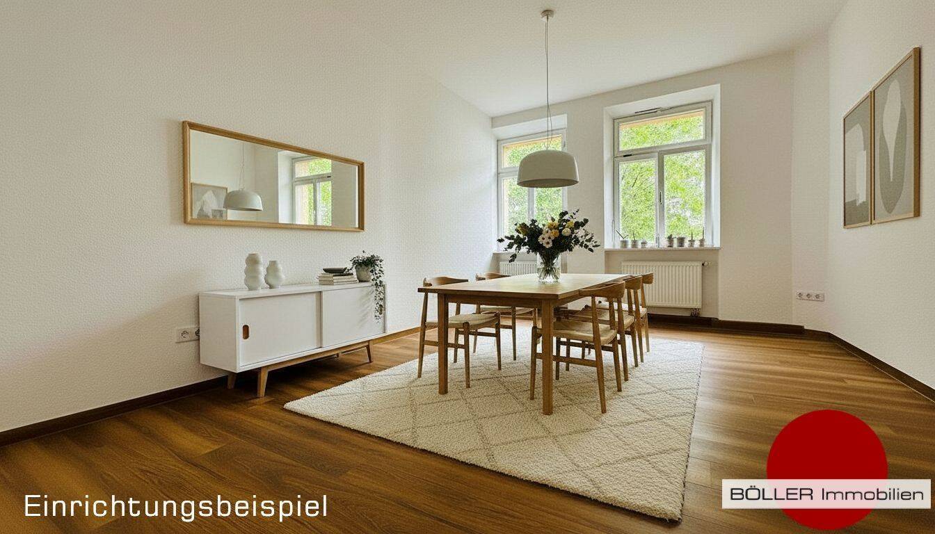 Südstadtflair! Schöne 3,5-Zi. Altbauwohnung im Erstbezug mit Einbauküche & Balkon! – Nürnberg – Vorschaubild 5