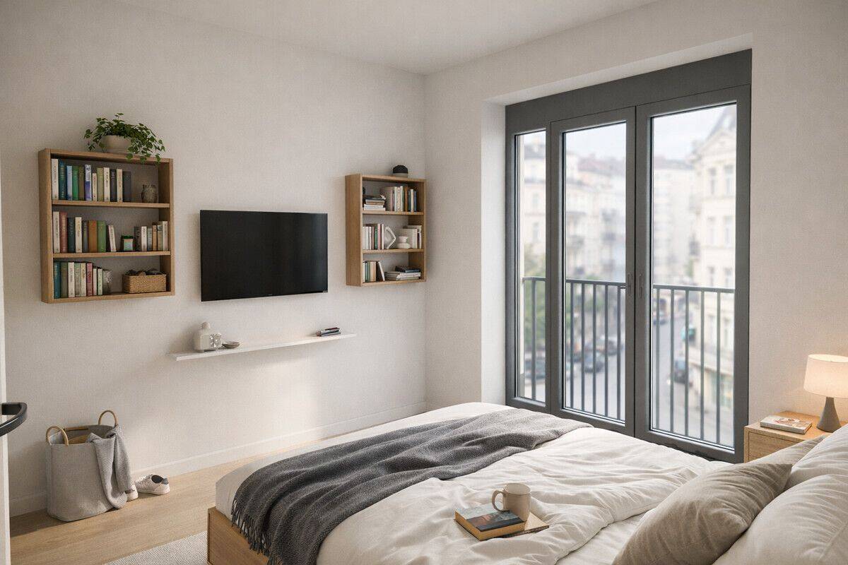 SCHÖNEBERG / KREUZBERG: BESTE LAGE: ERSTBEZUG im LUXUS Neubau: 2-Zimmer-Whg + LUXUS Bad und Balkon – 10715 Berlin – Bild 1 von 9