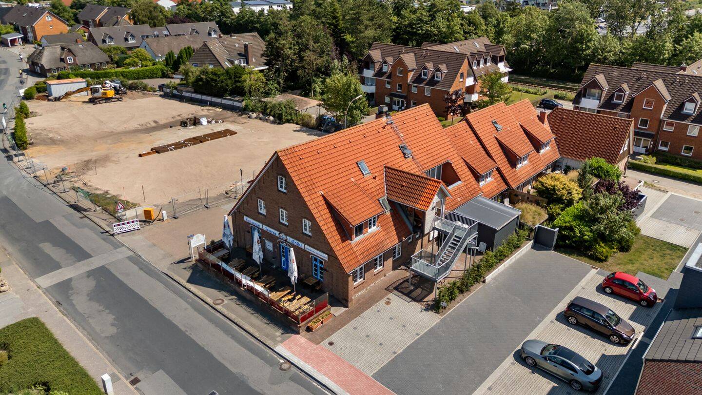 Großzügige und helle Maisonette Wohnung in begehrter Lage von Niebüll mit Balkon