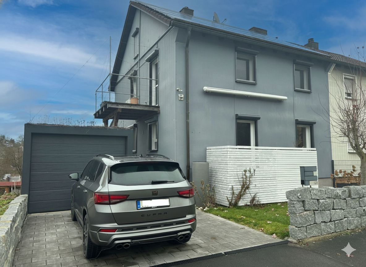 Liebevoll renoviertes Familienhaus mit modernem Garten in ruhiger Lage – Amberg – Bild 1 von 9