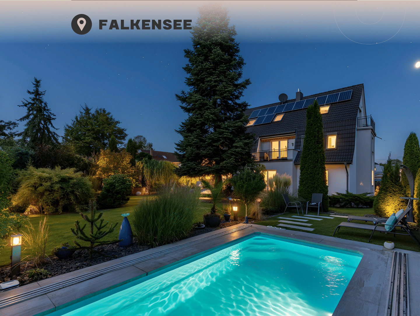Alle unter einem Dach inkl. Pool, Sauna und Garten – Falkensee – Bild 1 von 9