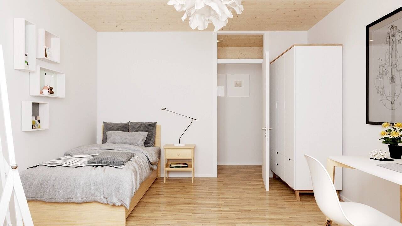 NEUBAU-Wohnung mit Balkon zum Garten * 4 Zimmer * KFW 40 und QNG – Leipzig – Vorschaubild 8