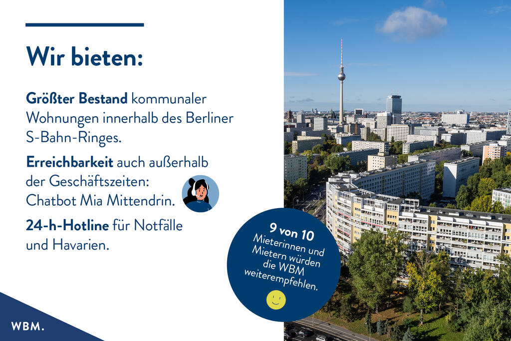 Nur für Rollstuhlfahrer mit WBS mit besonderem Wohnbedarf - barrierefreie 1 Zimmer Wohnung – Berlin – Vorschaubild 6