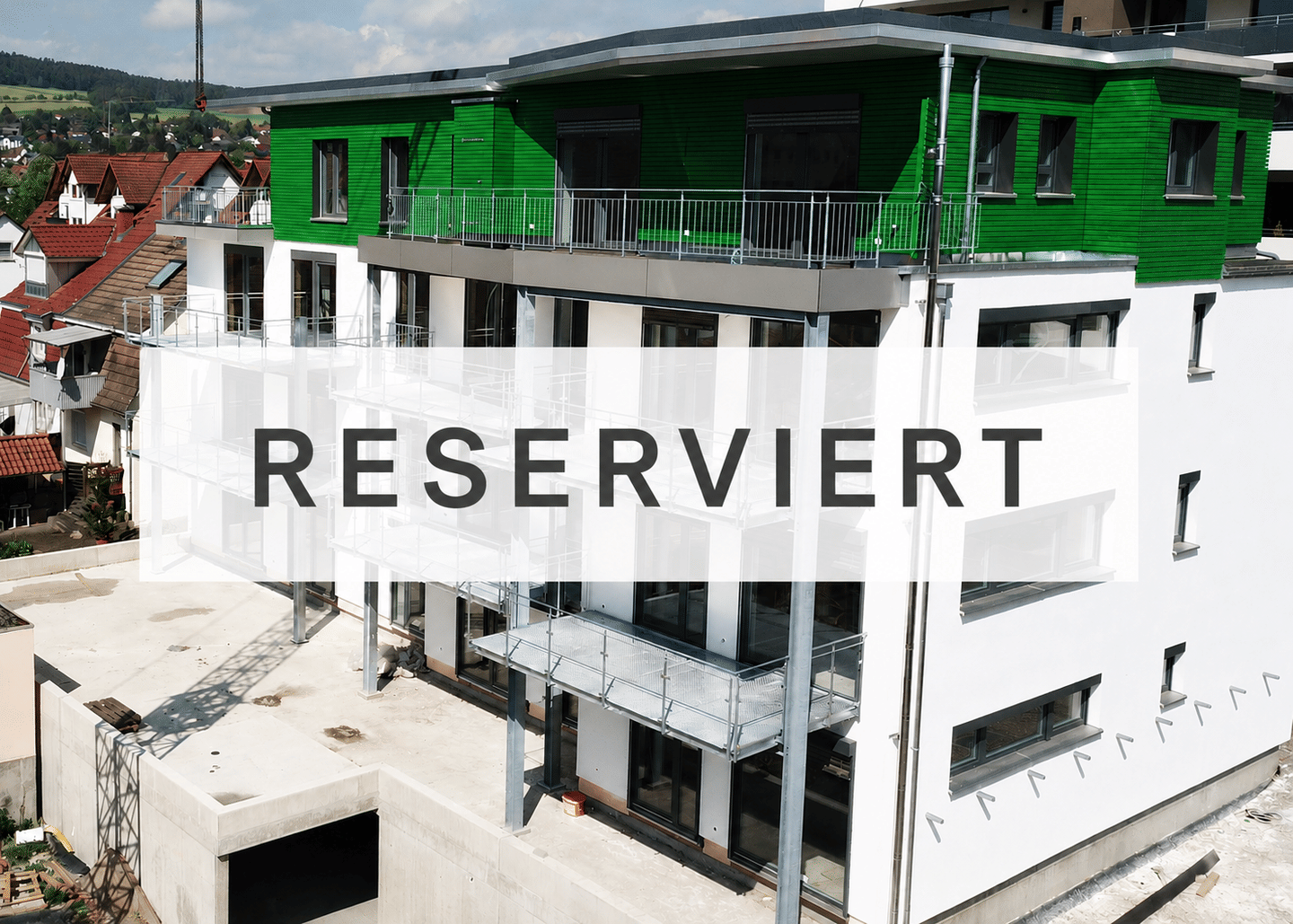 3-Zimmer Wohnung - 100.000€ KfW Darlehn - EG - KfW40, uvm ... - NEUBAUPROJEKT GRÜNE MITTE - Engen - KfW Förderung & Sonder AfA