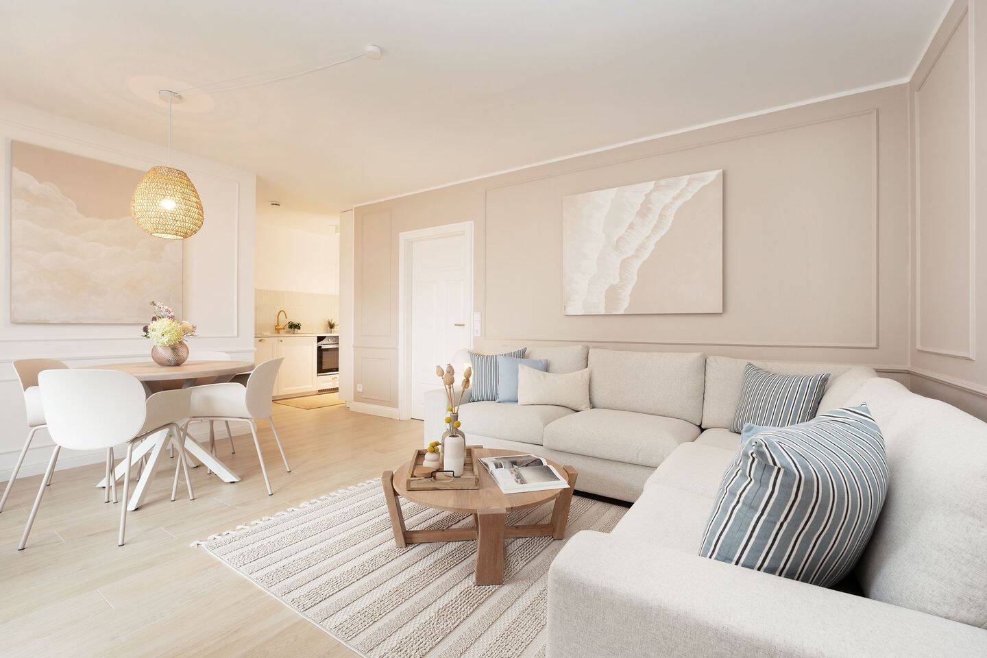 Travemünde-Priwall: Stilvolle Ferienwohnung mit großer Terrasse in Strandnähe – Lübeck – Vorschaubild 6