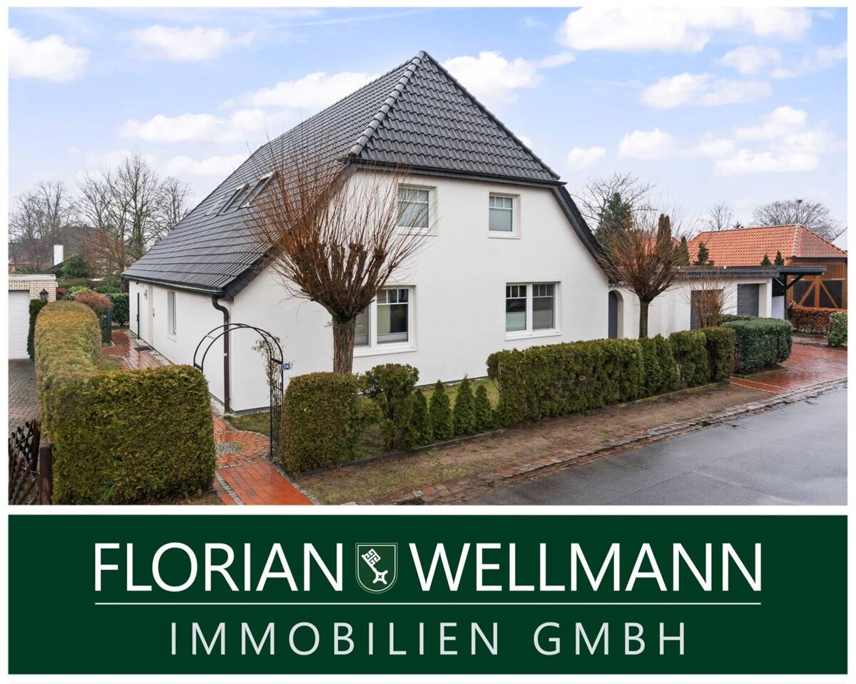 Bremen - Arbergen | Modernes Einfamilienhaus mit viel Platz, tollem Wohnambiente, zwei Garagen, Sonnenterrasse und schönem Garten – 28307 Bremen – Bild 1 von 9