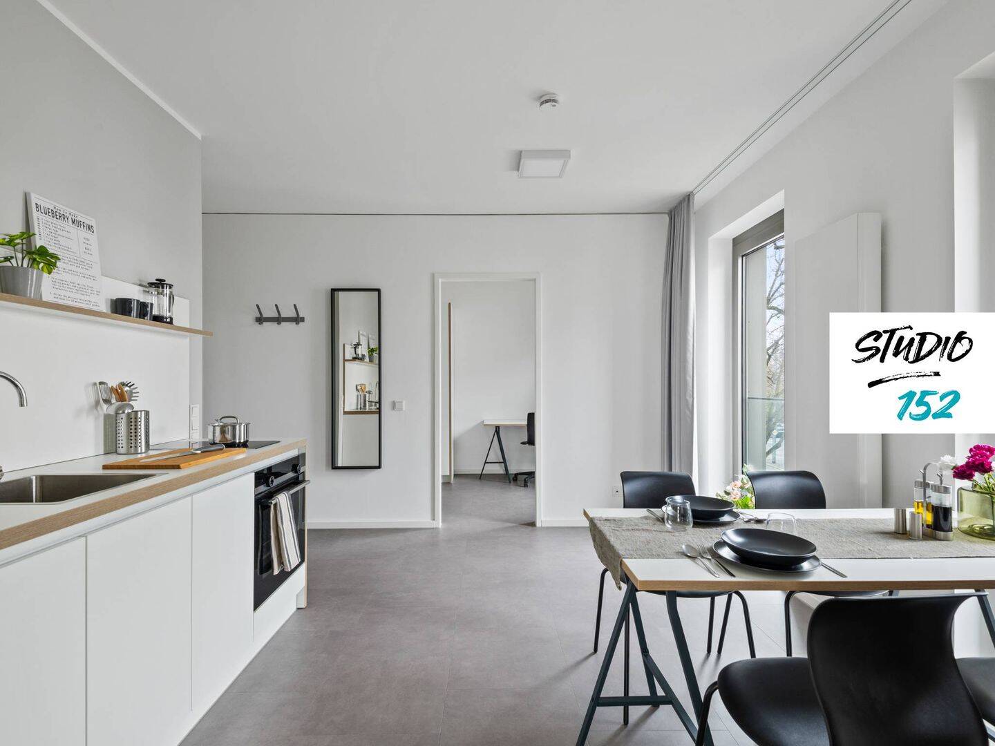 STUDENTS ONLY: Studio 152 - 2er-WG mit EBK, ALL-IN-MIETE, UVM. im Wiesbadener Rheingauviertel – Wiesbaden – Vorschaubild 2