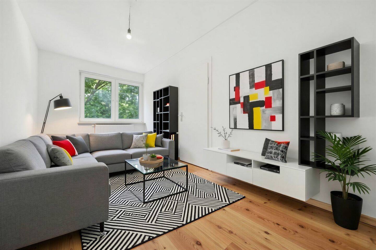 WOHNEN AN DER PLATANEN-ALLEE IM PAULUSVIERTEL - renovierte 2-Zimmer-Wohnung in Bestlage – Darmstadt – Vorschaubild 3