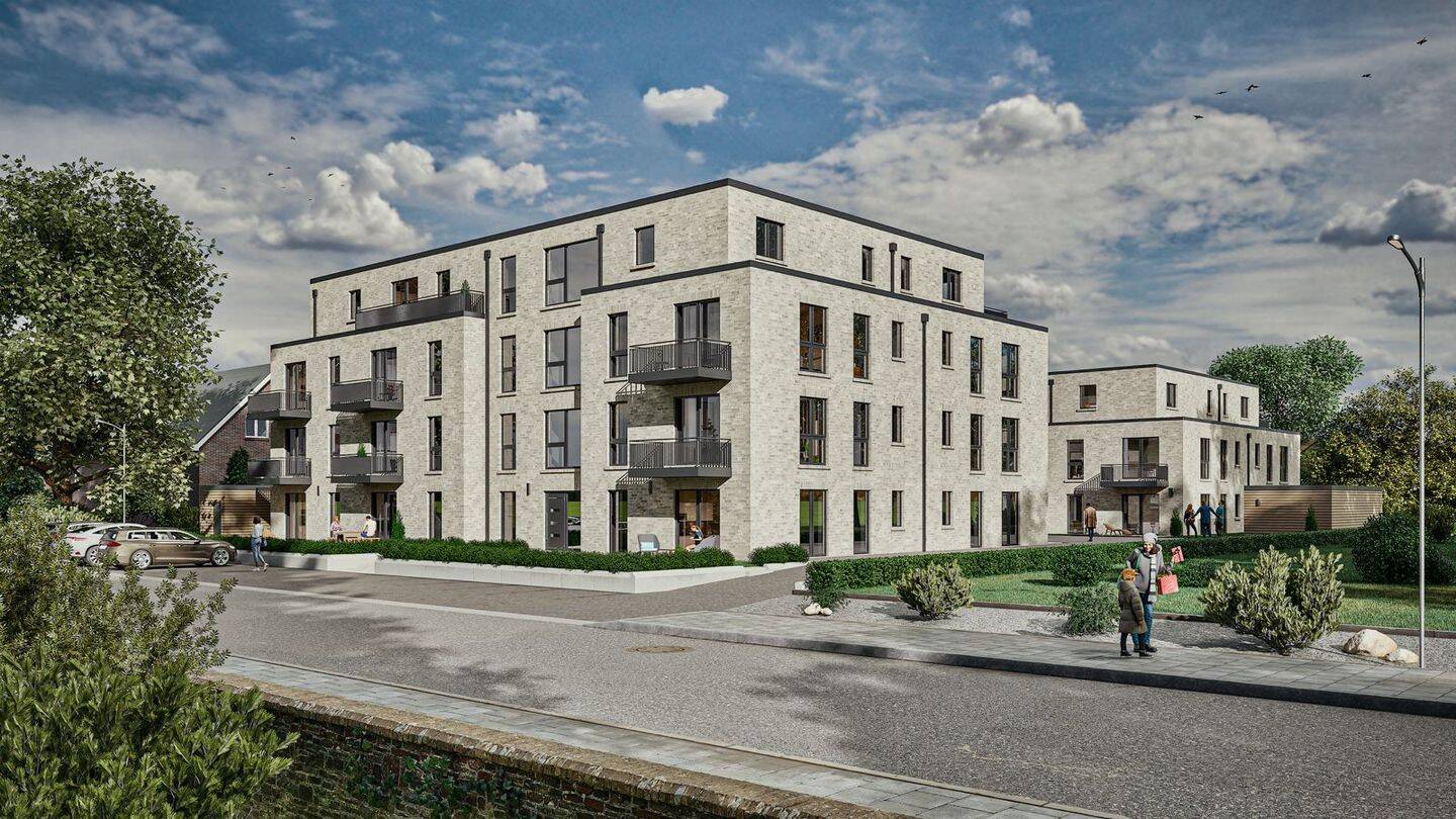 " Turm Living ", topmoderne, barrierefreie 3 Zimmer Wohnung mit Balkon " zentrumsnah "